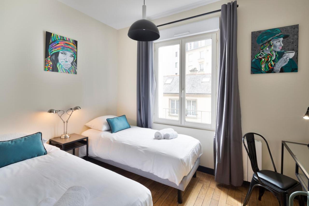 Апартаменты Le Brooklyn - Inspiration Us A Deux Pas Des Quais Ренн Экстерьер фото